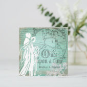 Blauw ben mijn Valentijn eens op een Uitnodiging v (Staand voorkant)