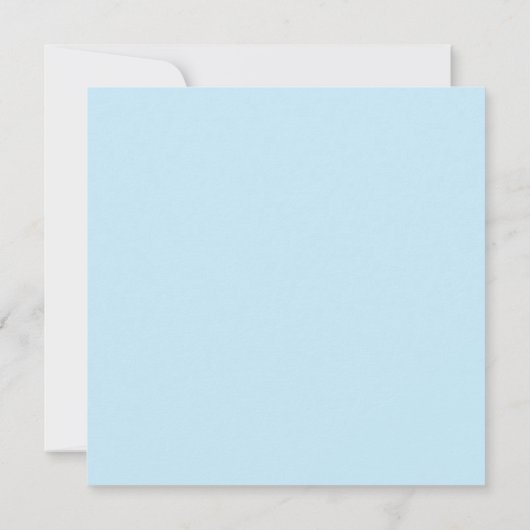 Blauw Beren Twins Baby shower Kaart (Achterkant)