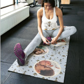 Blauw Beste Moeder Ooit Koningin Bijen & Kroon Fot Yogamat