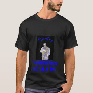 blauw, bevestigde Dood.com T-shirt