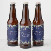 Blauw Bier Etiket (Flessen)