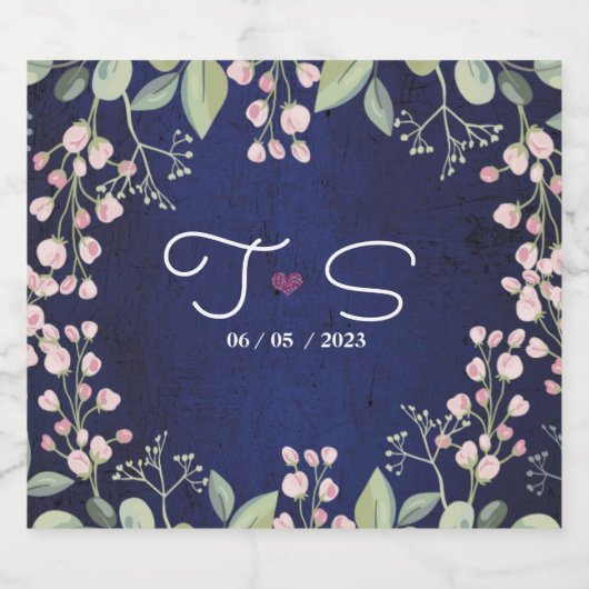 Blauw Bier Etiket (Enkel label)