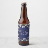 Blauw Bier Etiket (Voorkant)