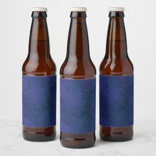 blauw bier etiket