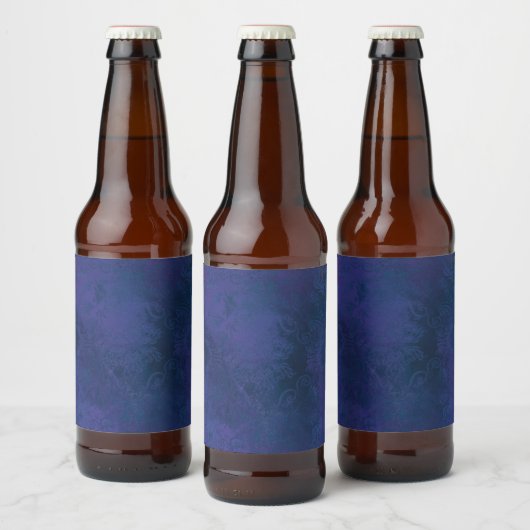 blauw bier etiket (Flessen)