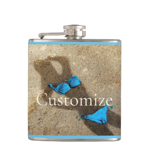 Blauw Bikini Strand Zand Thunder_Cove Heupfles