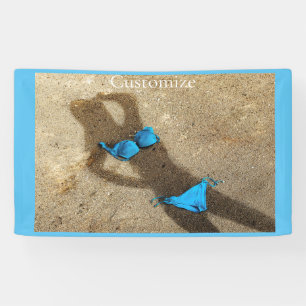 Blauw Bikini Strand Zand Thunder_Cove Spandoek
