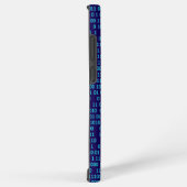 Blauw Binair Numeriek Systeem Samsung Galaxy Hoesje (Rechterkant)