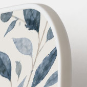 Blauw Blad Gepersonaliseerd Pickleball Paddle (Links Detail)