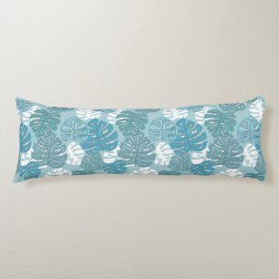 blauw blad lichaamskussen