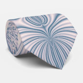 Blauw blad stropdas (Opgerold)