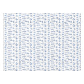 Blauw Blad Tafelkleed (Voorkant (Horizontaal))