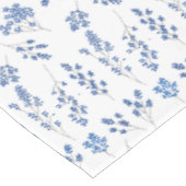 Blauw Blad Tafelkleed (Gekanteld)