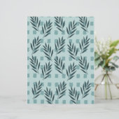 Blauw bladraster (Staand voorkant)