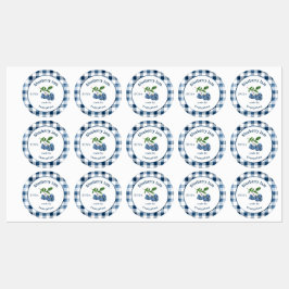  blauw blaubes jam Canning Labels