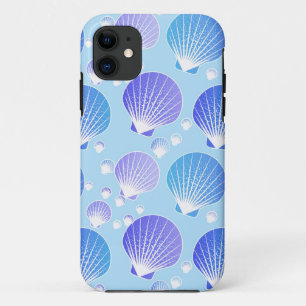 blauw blauw en lavenblauw; bleek blauw Case-Mate iPhone case