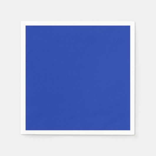 Blauw Blauw Servet (Voorkant)