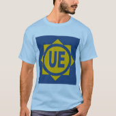 Blauw Blauw T-shirt EU (Voorkant)