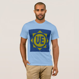 Blauw Blauw T-shirt EU