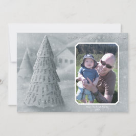 Blauw blauwe blauwe blauwe blauwe kaart voor booms