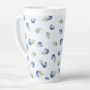 Blauw Blauwe Bosbessen Fruit Latte Mok