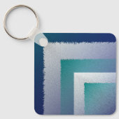 Blauw blauwgroen grijs ex pastel sleutelhanger (Voorkant)