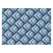 Blauw blauwgroen grijs ex pastel tafelkleed (Voorkant (Horizontaal))