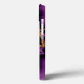 Blauw/Blauwgroen/Paars Agate met goudveinen Case-Mate iPhone Case (Achterkant / Links)