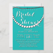 Blauw Blauwgroen Vrijgezellenfeest Kaart (Voorkant)