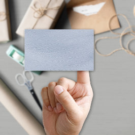 Blauw blik-achtig leder rechthoekige sticker