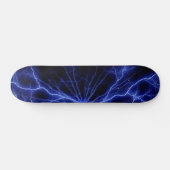 Blauw bliksembord persoonlijk skateboard (Horizontaal)