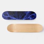 Blauw bliksembord persoonlijk skateboard (Horizontaal)