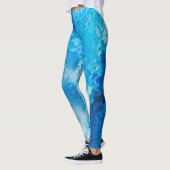 Blauw blizt leggings (Links)