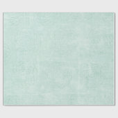 Blauw Bloemen Bloemen Roos Wrapping Papier (Vlak)