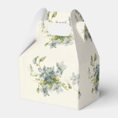 Blauw  Bloemen Celebrations Multi Styles Bedankdoosjes (Achterkant)