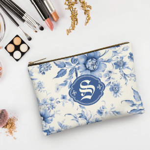 Blauw Bloemen Frans Toile Chinoiserie gepersonalis Etui