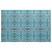 Blauw Bloemen Swirl Stof (Fat Quarter)