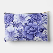 Blauw Bloemmotief Etui (Achterkant)