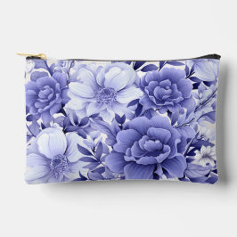Blauw Bloemmotief Etui