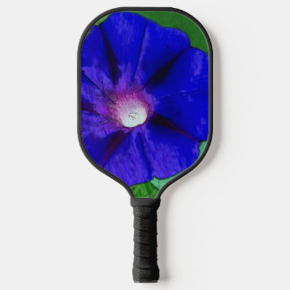 Blauw Bloemmotief Pickleball Paddle