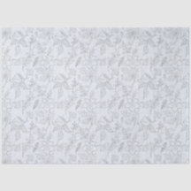 Blauw Bloemmotief Serie Ontwerp 12