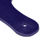 Blauw Bloemsnijplank Snijplank (Hoek)