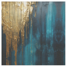 Blauw Bloemstuk Stof Naadloos Patroon Kunst Achter