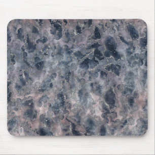 Blauw & Blos Roze Roze Abstracte Waterverf Vlek Muismat