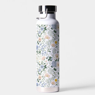 Blauw Blozende Cottagecore Wilde Bloem Waterfles
