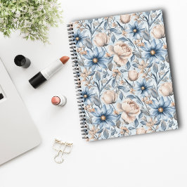 Blauw & Blush Botanisch Waterverf Notitieboek
