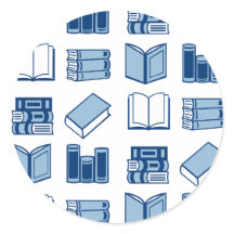 Blauw boek lezen en schrijven patroon