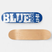 BLAUW BOEK Skateboard (Horizontaal)
