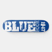 BLAUW BOEK Skateboard (Horizontaal)
