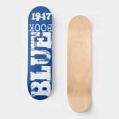 BLAUW BOEK Skateboard (Voorkant)